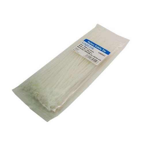 Logilink - set bridas 100 pcs 20cm blancas