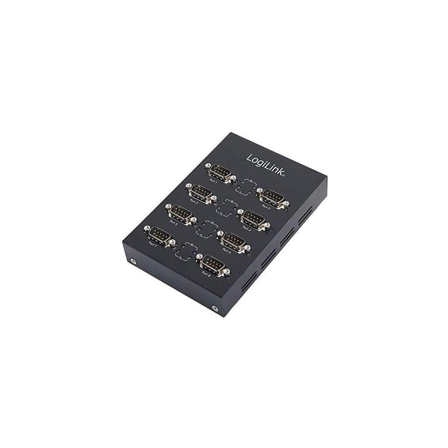 Logilink - adaptador usb 2.0 a 8x puertos serial