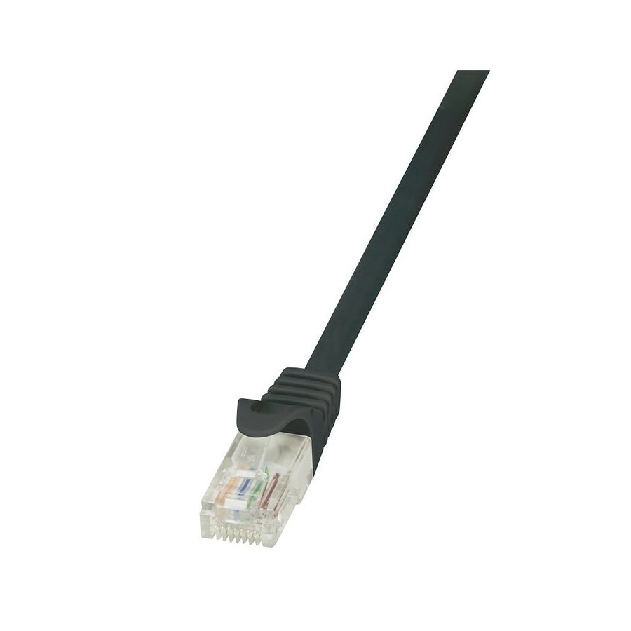 Logilink - cable de red cat 5e utp 10m negro