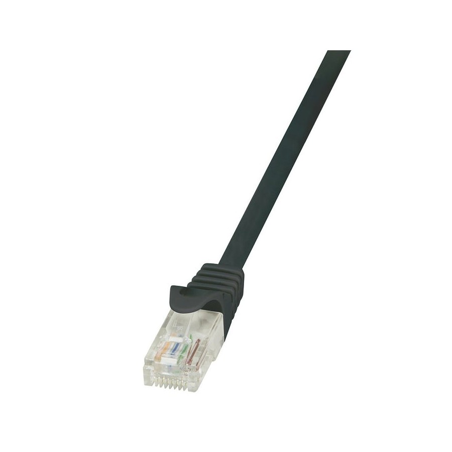 Logilink cp2013u - cable de red cat.6 u utp econline 025m negro