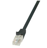 Logilink cp2013u - cable de red cat.6 u utp econline 025m negro