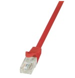 Logilink 3m cat.6 u/utp cable de red cat6 u/utp (utp) rojo