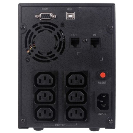 Sai línea interactiva cyberpower value2200eilcd 2200va-1320w 6 salidas formato torre