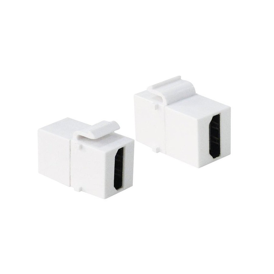 Logilink - acoplador en línea keystone mm hdmi hembra / hembra, montaje a presión