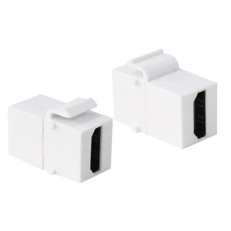Logilink - acoplador en línea keystone mm hdmi hembra / hembra, montaje a presión