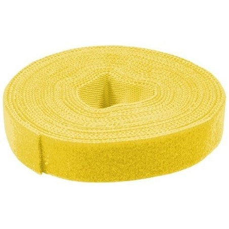 Logilink kab0051 cinta velcro 4 m amarillo