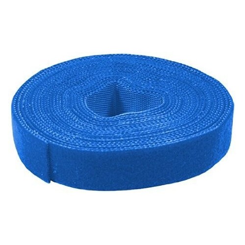 Logilink kab0053 - cinta de velcro, 4m, azul