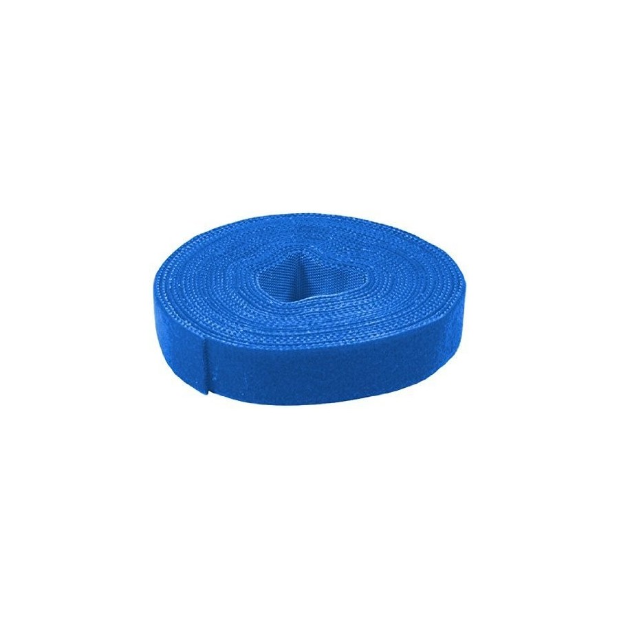 Logilink kab0053 - cinta de velcro, 4m, azul