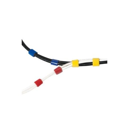 Logilink kab0053 - cinta de velcro, 4m, azul