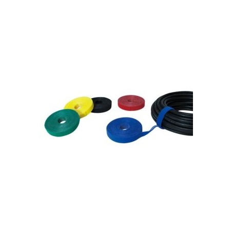 Logilink kab0053 - cinta de velcro, 4m, azul