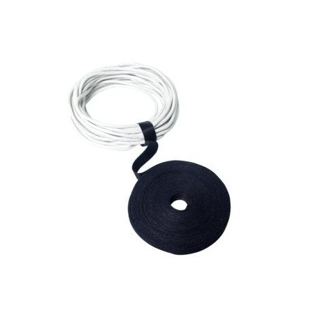 Logilink - organizador de cable, cinta de velcro, 10m, negro