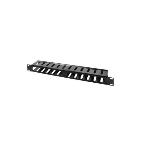 Panel de cables logilink de 19 "1u, con tapa, negro (orcc01b)