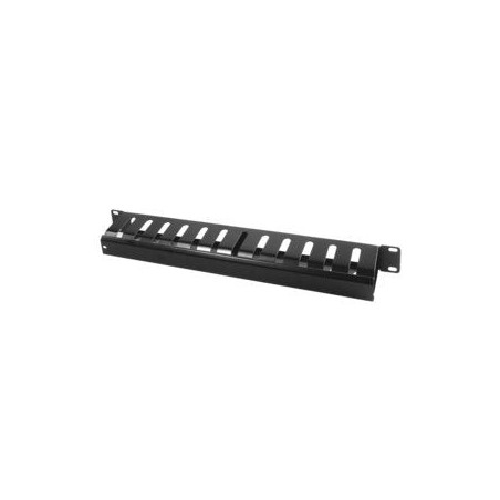 Panel de cables logilink de 19 "1u, con tapa, negro (orcc01b)
