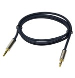 Logilink - cable audio 3.5 stereo m/m 0.30 m, azul