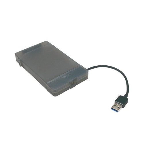 Logilink au0037 caja para disco duro externo 2.5" carcasa de disco duro/ssd gris