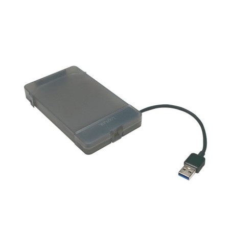 Logilink au0037 caja para disco duro externo 2.5" carcasa de disco duro/ssd gris