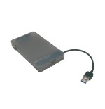 Logilink au0037 caja para disco duro externo 2.5" carcasa de disco duro/ssd gris