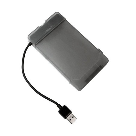 Logilink au0037 caja para disco duro externo 2.5" carcasa de disco duro/ssd gris