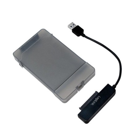 Logilink au0037 caja para disco duro externo 2.5" carcasa de disco duro/ssd gris