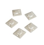 Logilink kab0044 soporte de sujeción de cables beige 50 pieza(s)