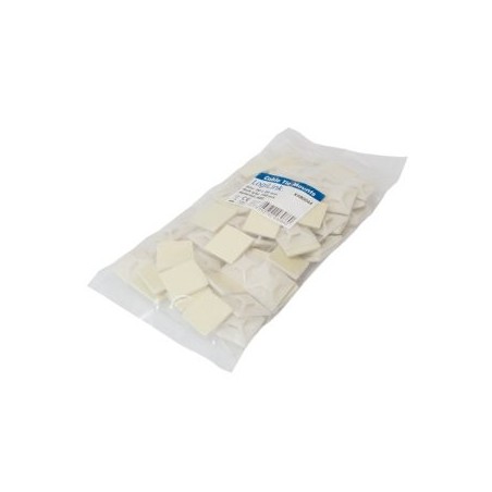 Logilink kab0044 soporte de sujeción de cables beige 50 pieza(s)