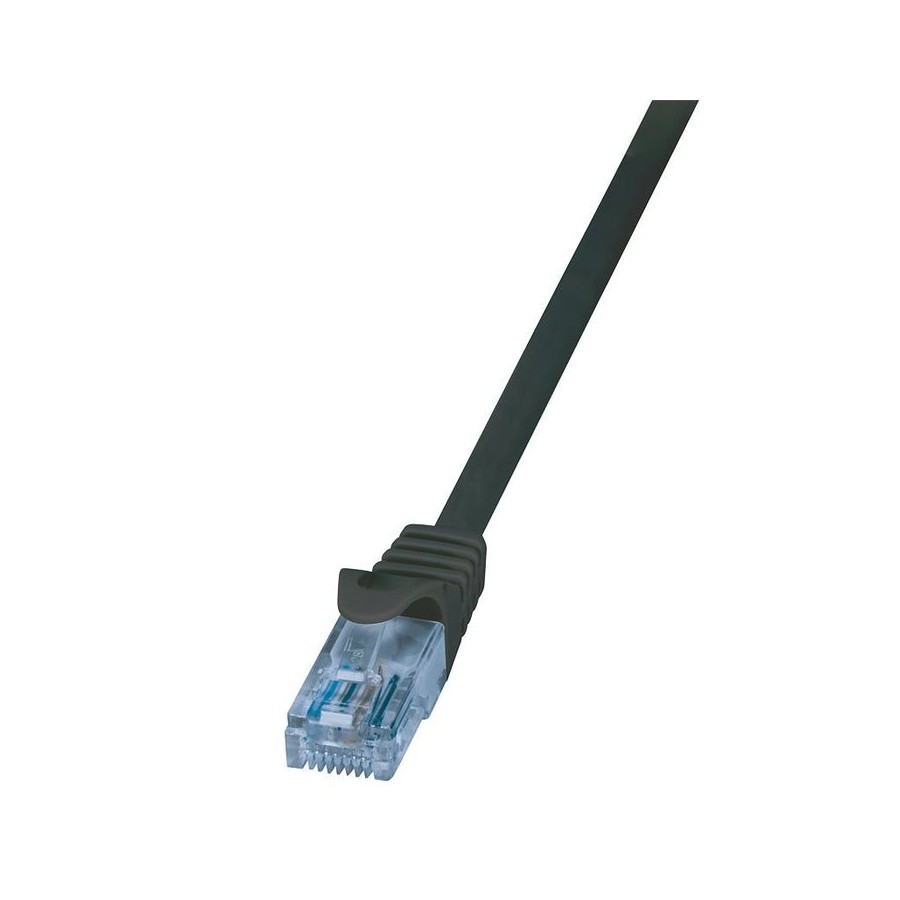 Logilink - patch cable cat.6a 10ge home u/utp econline black 10m
