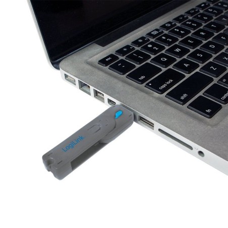 Logilink au0045 - bloqueador de puertos usb llave + 8 cerraduras