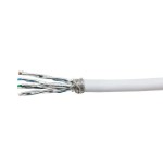 Cable de red logilink primeline, cat.7, s ftp, blanco, 100 m