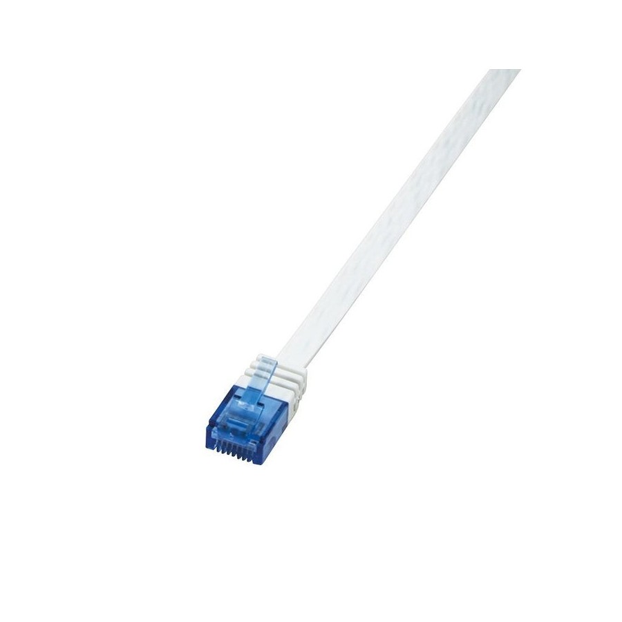 Cable logilink 5m cat6 u/utp rj45 de red blanco u/utp (utp)