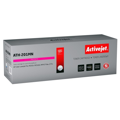 Tóner activejet ath-201mn (reemplazo para hp 201a cf403a - supreme - 1400 páginas - magenta)