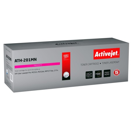 Tóner activejet ath-201mn (reemplazo para hp 201a cf403a - supreme - 1400 páginas - magenta)