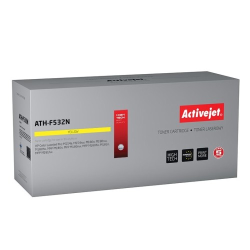 Tóner activejet ath-f532n (reemplazo para hp 205a cf532a - supreme - 900 páginas - amarillo)