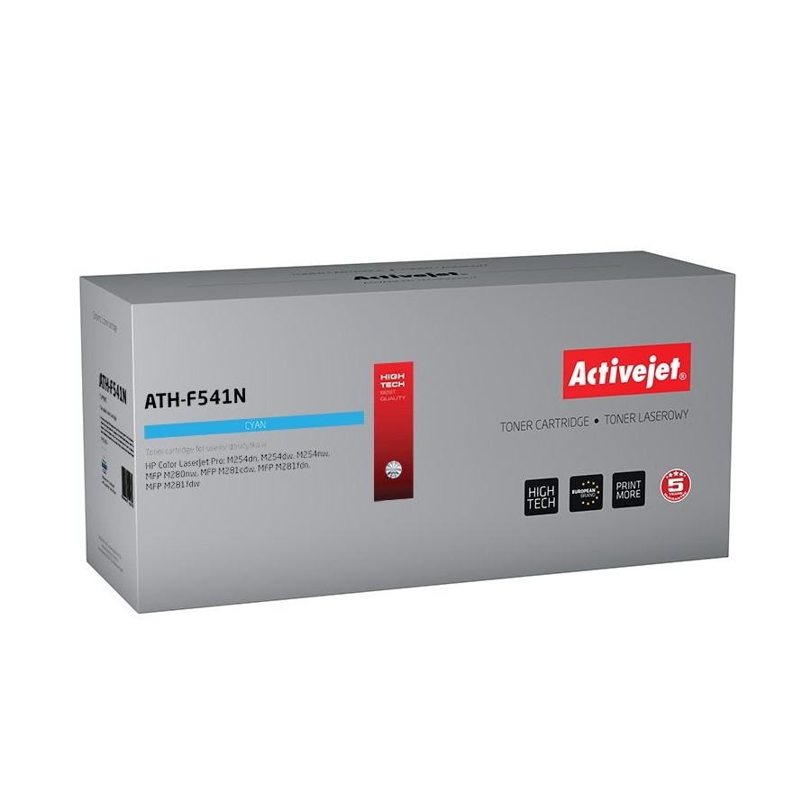 Activejet ath-f541n cartucho de tóner compatible cian 1 pieza(s)
