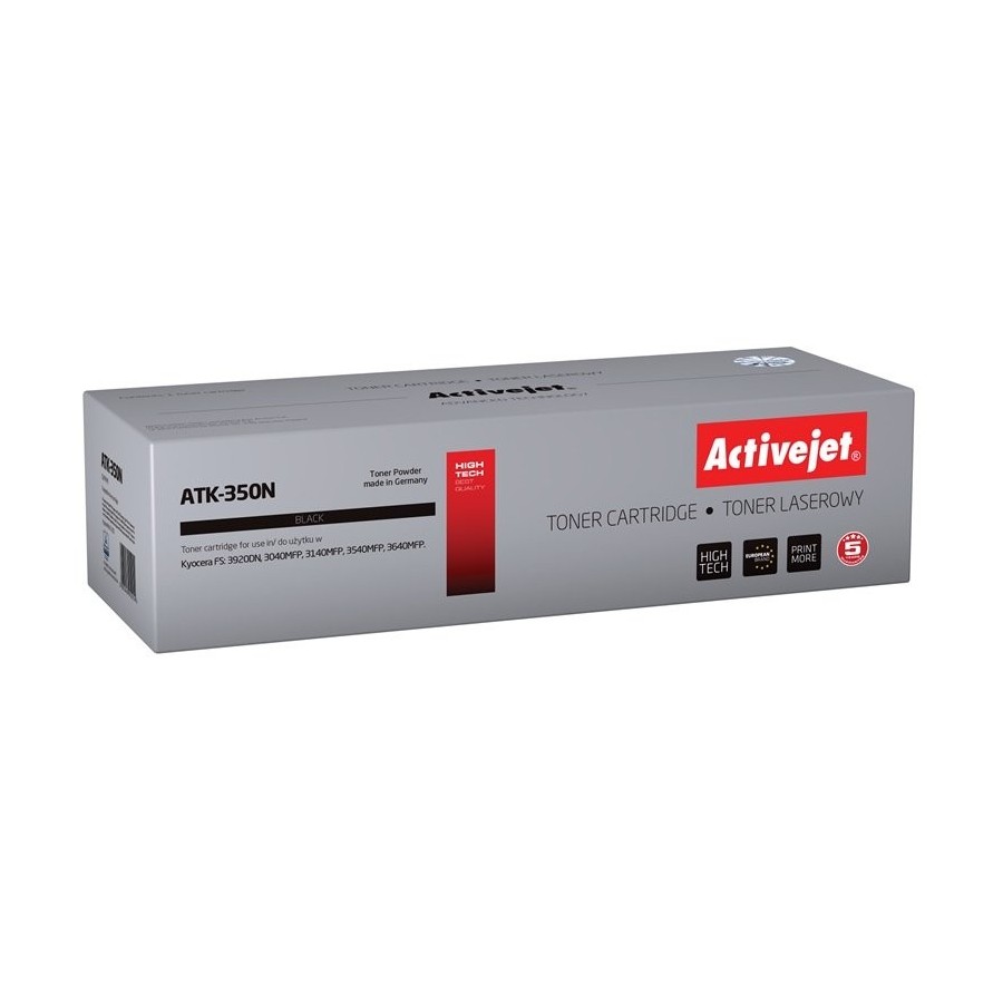 Activejet atk-350n cartucho de tóner compatible negro 1 pieza(s)