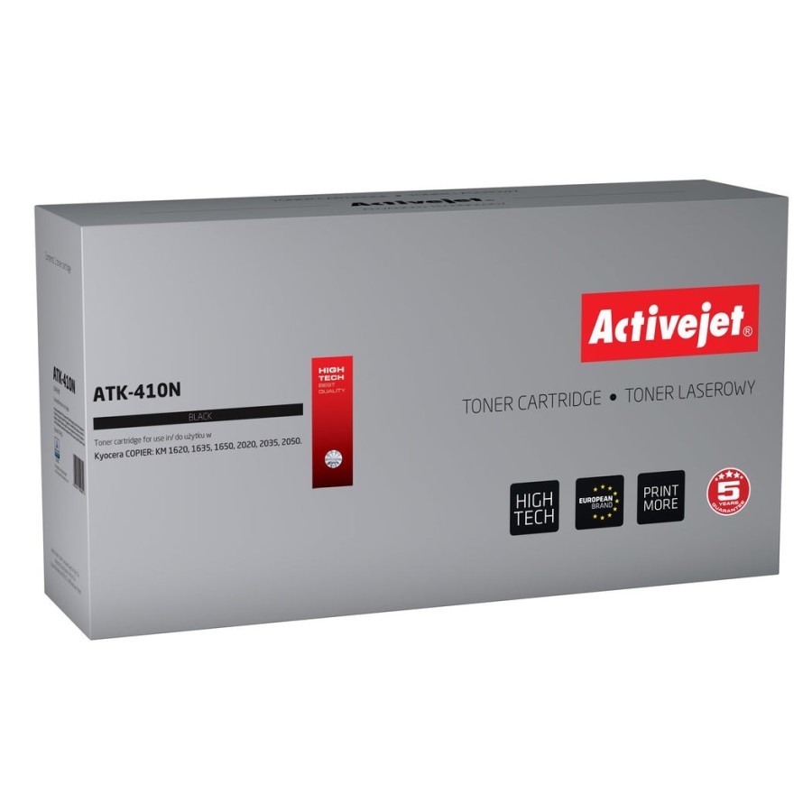 Activejet atk-410n cartucho de tóner compatible negro 1 pieza(s)
