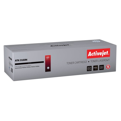 Activejet atk-3160n cartucho de tóner compatible negro 1 pieza(s)