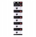 Juego 5 rodillos de color activejet a-ir40t (reemplazo para epson ir40t - supreme - negro rojo 5 piezas)