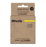 Tinta actis kb-1100y (reemplazo de brother lc1100y / 980y - estándar - 19 ml - amarillo)