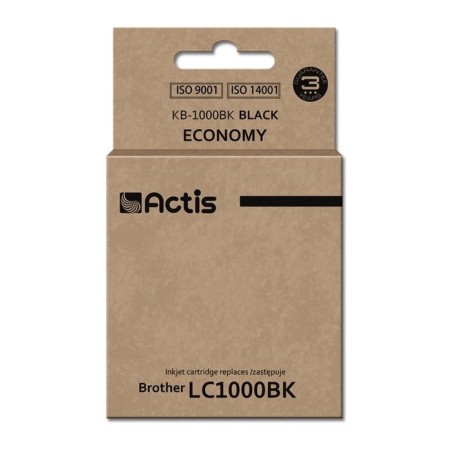 Tinta actis kb-1000bk (reemplazo de brother lc1000bk / lc970bk - estándar - 36 ml - negro)