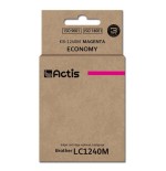 Tinta actis kb-1240m (reemplazo de brother lc1240m / lc1220m - estándar - 19 ml - magenta)