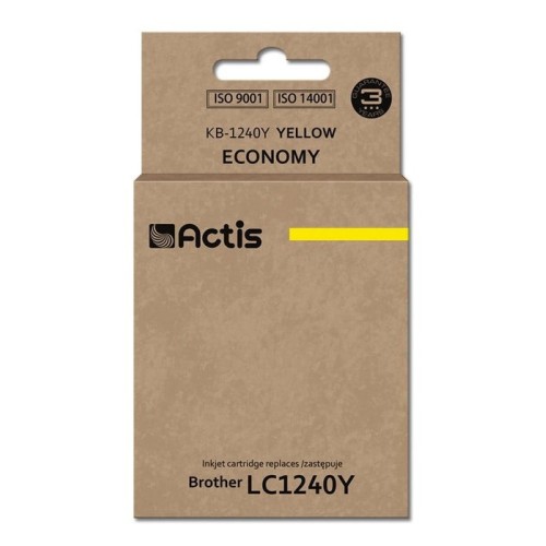 Tinta actis kb-1240y brother lc1240 amarillo