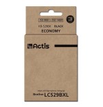 Tinta actis kb-529bk (reemplazo de brother lc529bk - estándar - 58 ml - negra)