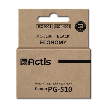 Tinta actis kc-510r (reemplazo de canon pg-510 - estándar - 12 ml - negra)