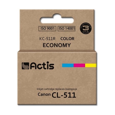 Tinta actis kc-511r (reemplazo de canon cl-511 - estándar - 12 ml - color)