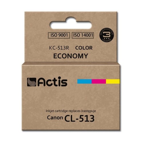 Tinta actis kc-513r (reemplazo de canon cl-513 - estándar - 15 ml - color)