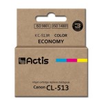 Tinta actis kc-513r (reemplazo de canon cl-513 - estándar - 15 ml - color)