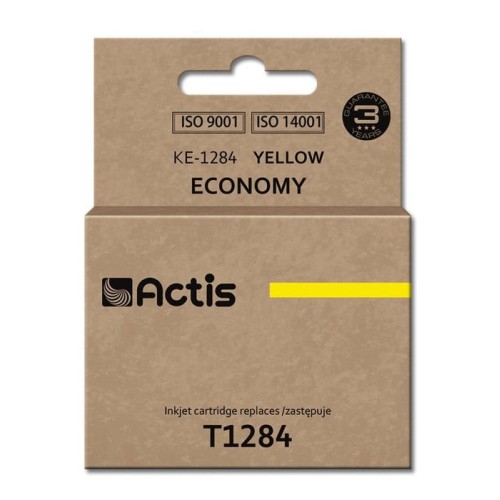 Tinta actis ke-1284 (reemplazo para epson t1284 - estándar - 13 ml - amarilla)