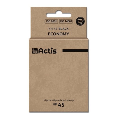 Tinta actis kh-45 (reemplazo de hp 45 51645a - estándar - 44 ml - negra)