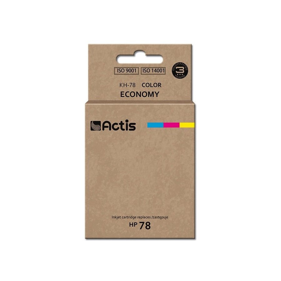 Tinta actis kh-78 (repuesto hp 78 c6578d - estándar - 47 ml - color)