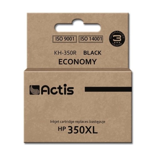 Tinta actis kh-350r (reemplazo de hp 350xl cb336ee - estándar - 35 ml - negra)